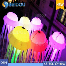 Events Stage Wedding Party Christmas Decoration RC Lighted Inflatable Jellyfish